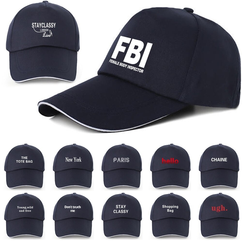 Summer Cap Women Ponytail Baseball Cap White Walls Letter Hats Men Baseball Cap Outdoor Simple Vinta