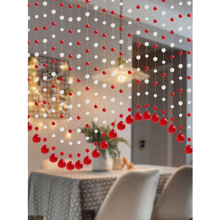 Rèm Cửa Dạng Hạt Pha Lê Trang Trí Phòng Khách / Phòng Ngủ