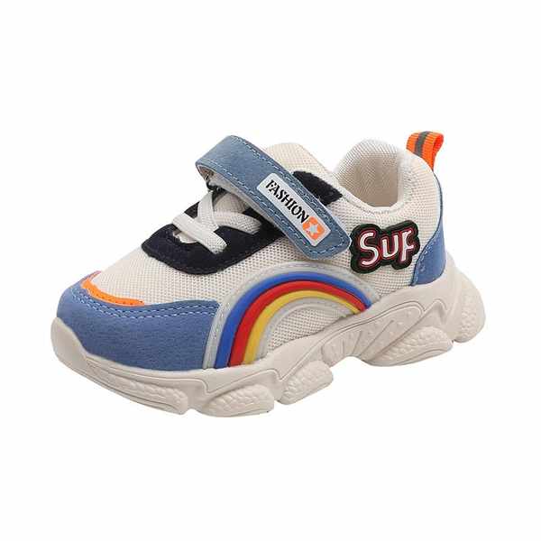 Lưng Giày Thể Thao Phối Lưới Thoáng Khí Thời Trang Xuân Thu 2023 Cho Bé