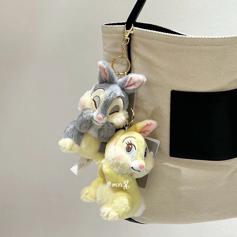 Dễ Thương Móc Khóa Thỏ Nhồi Bông Đáng Yêu