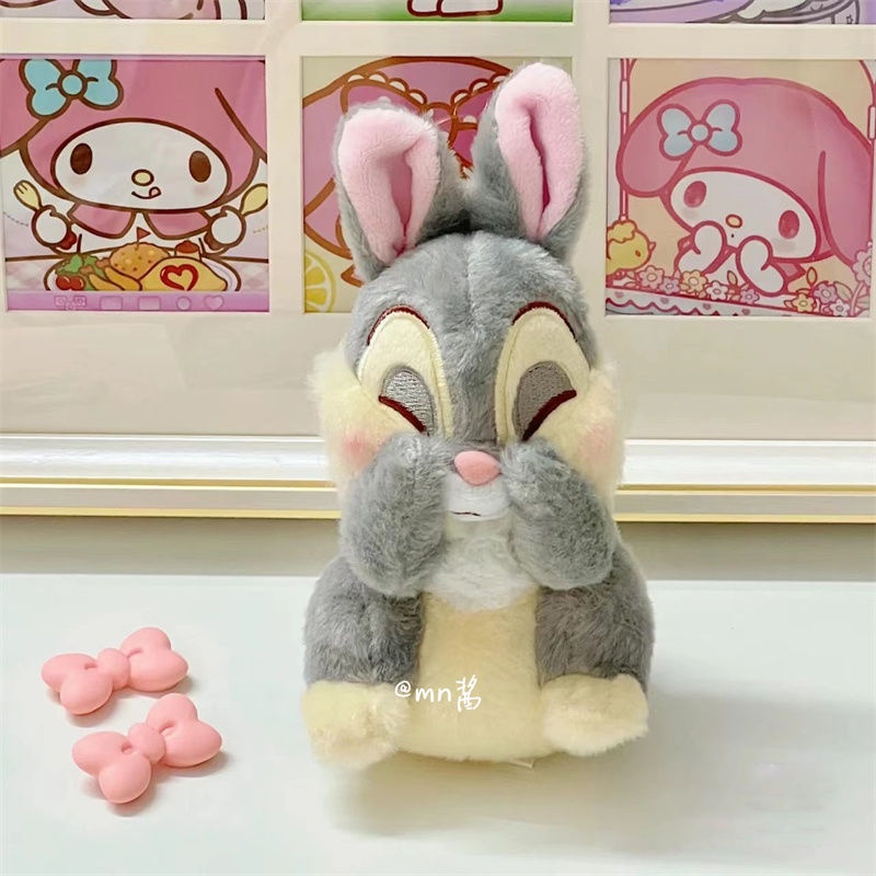 Dễ Thương Móc Khóa Thỏ Nhồi Bông Đáng Yêu