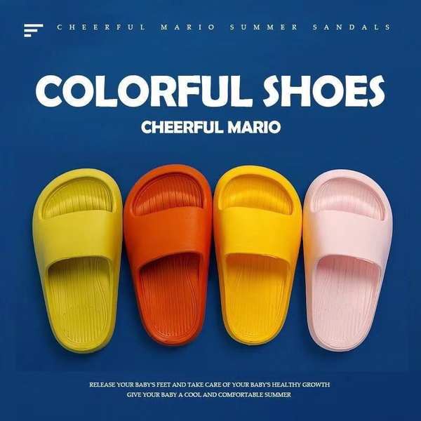 Đôi Dép Quai Ngang Chống Trượt Phong Cách Mới Cho Bé Trai