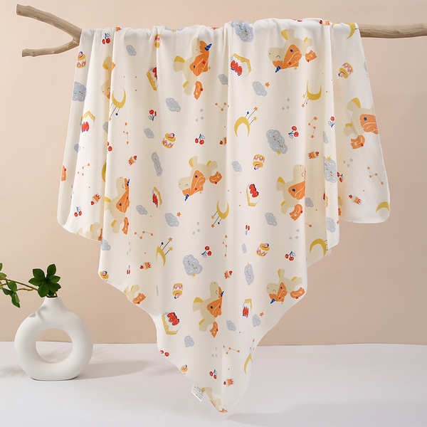 Khăn Quấn Bé Sơ Sinh Chất Liệu cotton Phù Hợp Cho Mùa Thu Đông
