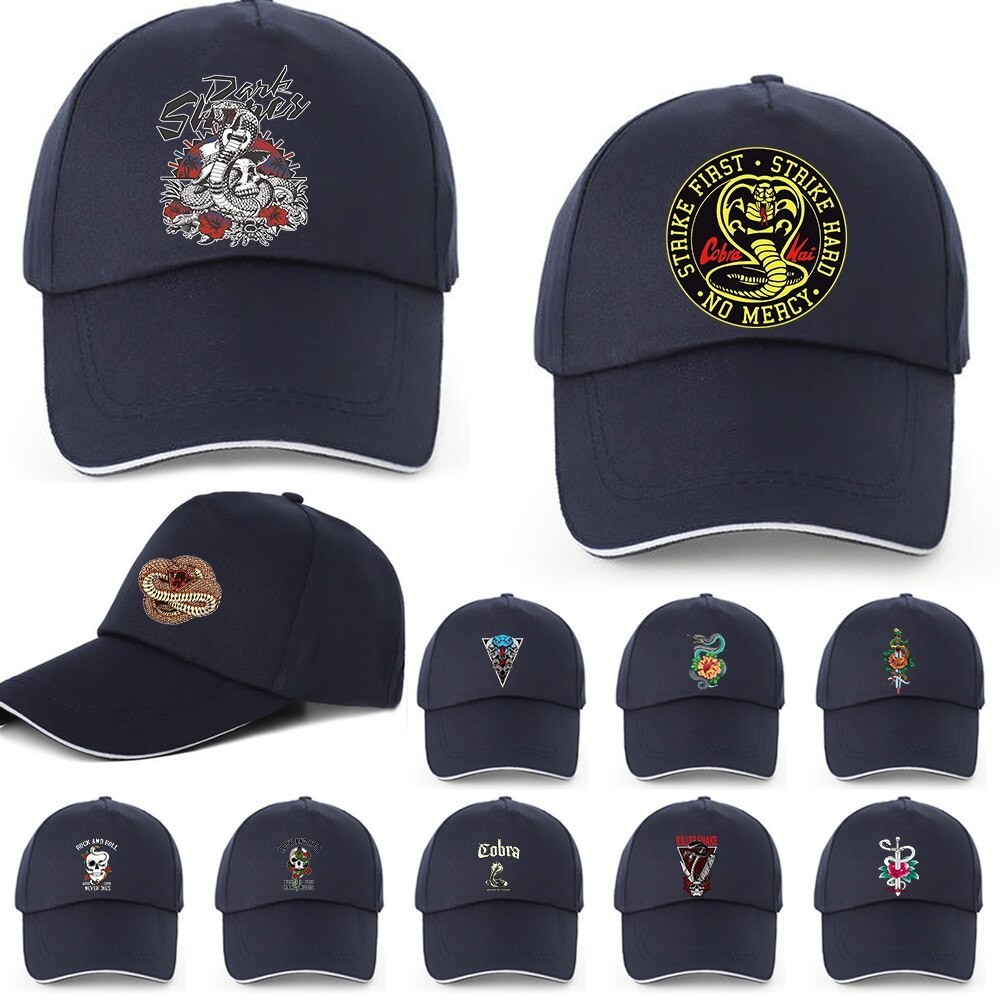 Baseball Snapback Caps Casquette Hats Fitted Casual Gorras Dark Blue Dad Hats For Men Women Unisex C
