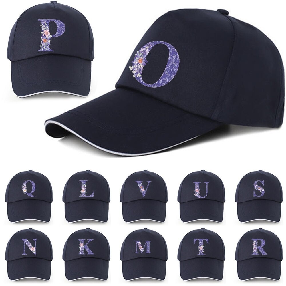 Snapback Cap Casquette Hats Fitted Casual Dark Blue Dad Hats For Men Women Unisex Phrase Purple Flow