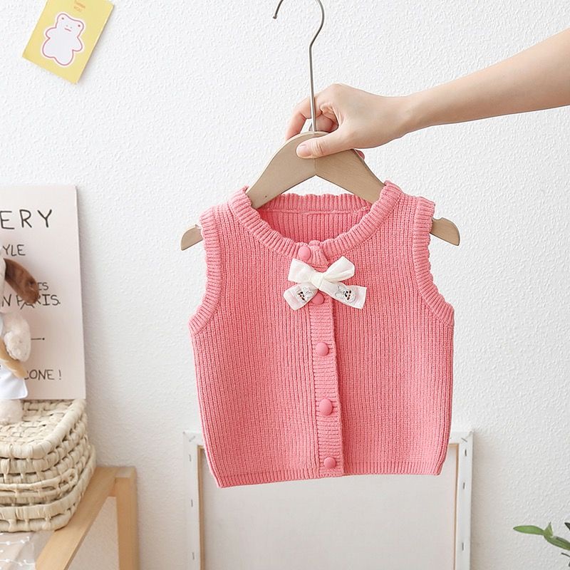 Áo Khoác cardigan Len Phong Cách Hàn Quốc Thời Trang Mùa Thu 2023 Mới Cho Bé Gái☞9.3