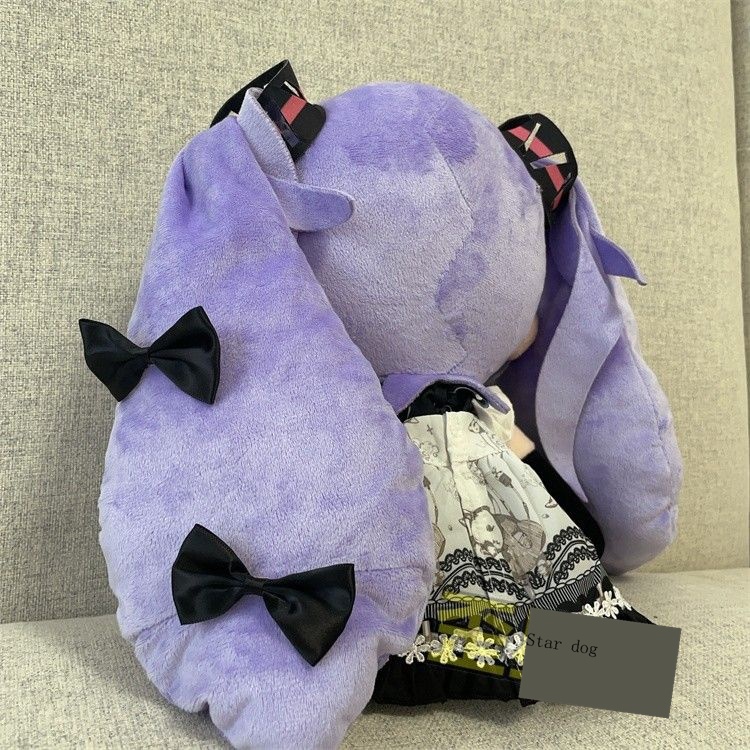 Búp Bê Nhồi Bông Hình hatsune miku Phong Cách gothic