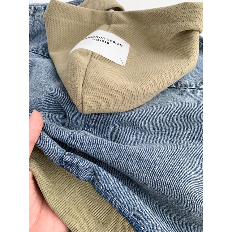 Áo Khoác Hoodie Giả Hai Lớp Có Khóa Kéo Thời Trang Xuân Thu Mới 2023 Dành Cho Bé Trai