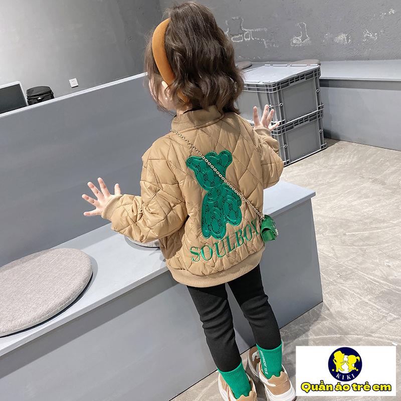 ~ Áo Khoác Đệm Lông Cừu Phong Cách Mới Cho Bé Trai Và Bé Gái