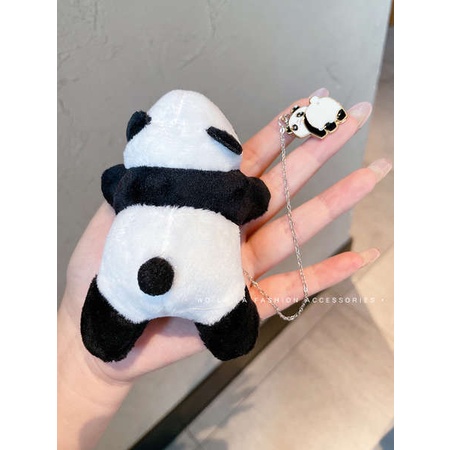 Ghim Cài Áo Hình Gấu Trúc Nhồi Bông Dễ Thương