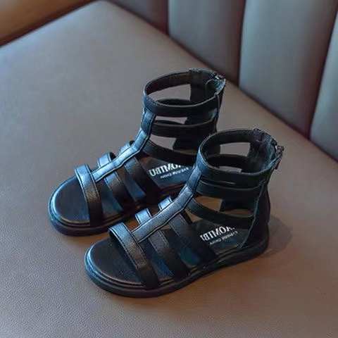 Giày Sandal Công Chúa Đế Mềm Thời Trang Mùa Hè 2023 Cho Bé Gái