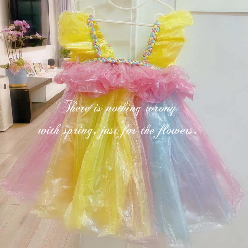 Đầm Công Chúa Thời Trang Thân Thiện Với Môi Trường Cho Bé Gái 11.8