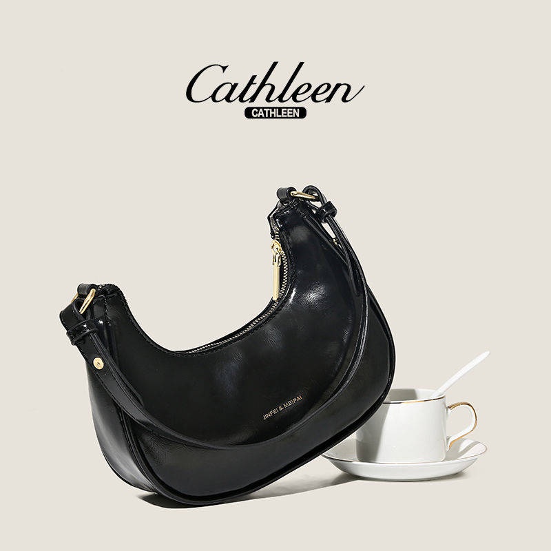 Kathleen Túi Đeo Chéo Vai Hình Bán Nguyệt Thời Trang 2022 Dành Cho Nữ