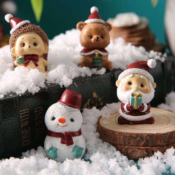 Quà giáng sinh đồ giáng sinh Giáng sinh lễ hội dễ thương văn phòng đồ trang trí cây thông Noel ông già Noel bố trí đồ trang trí
