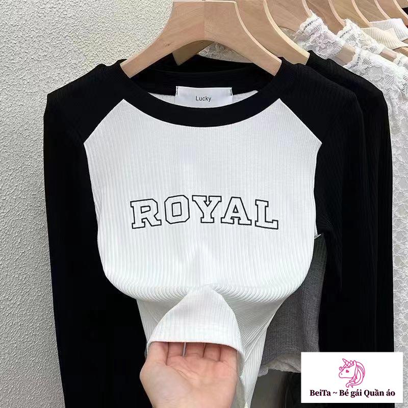 Áo Thun Phong Cách Mới Thời Trang Xuân Thu Cho Bé Gái