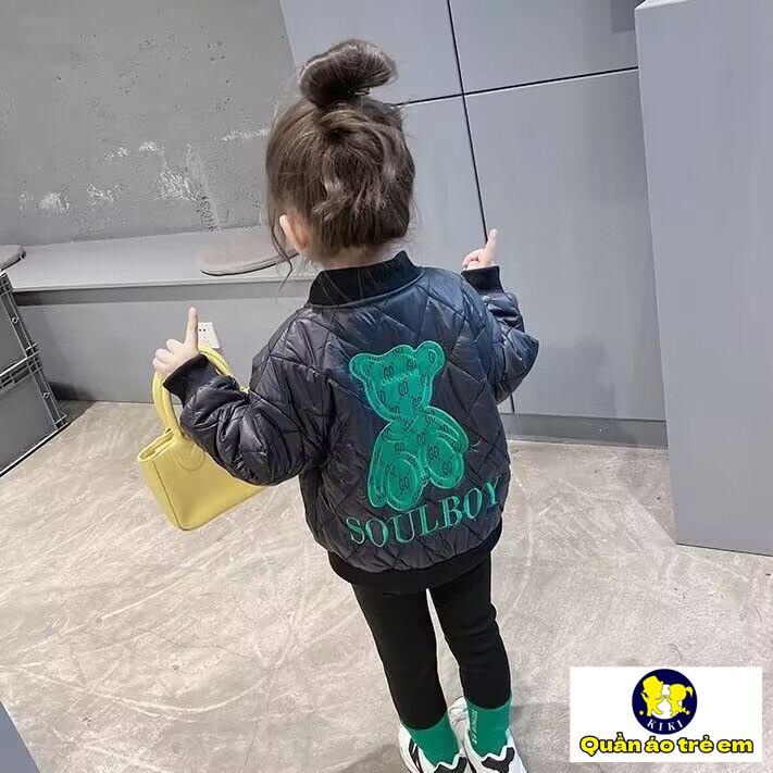~ Áo Khoác Đệm Lông Cừu Phong Cách Mới Cho Bé Trai Và Bé Gái
