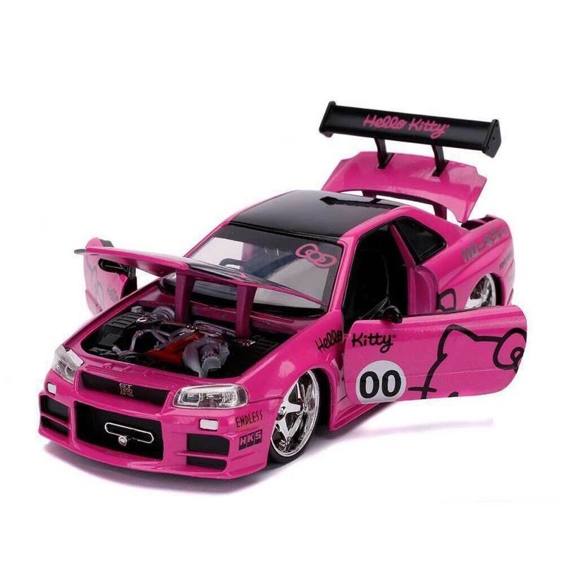 Jada Xe Hơi nissan gtr r34 Tỉ Lệ 1: 24 Độc Đáo Sống Động