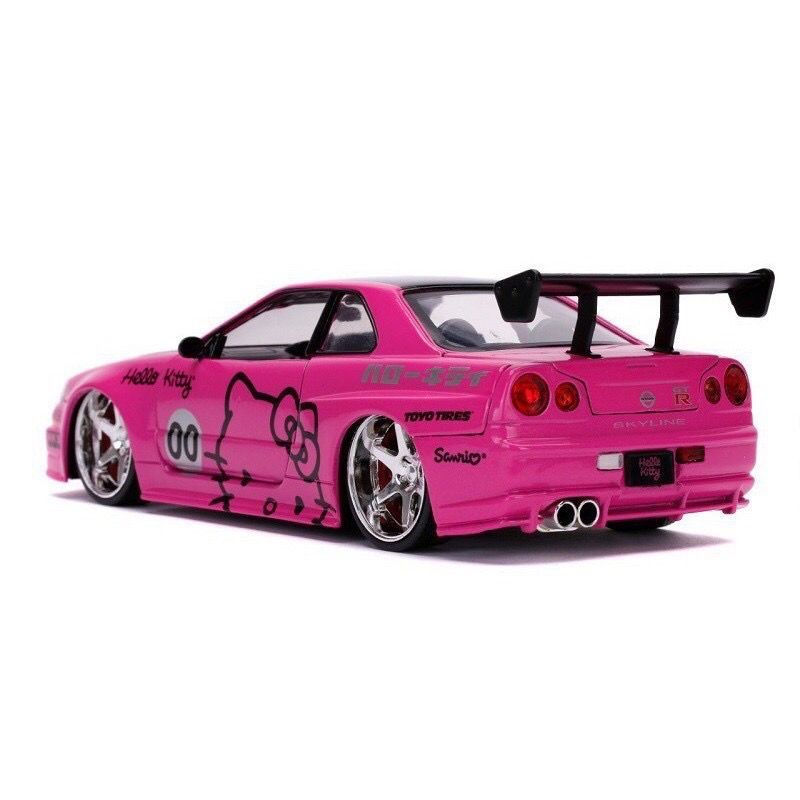 Jada Xe Hơi nissan gtr r34 Tỉ Lệ 1: 24 Độc Đáo Sống Động