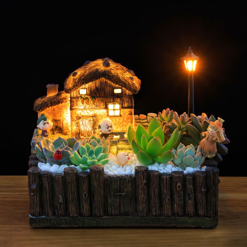 Chậu Hoa Nhỏ Để Bàn Trang Trí Sáng Tạo Dễ Thương