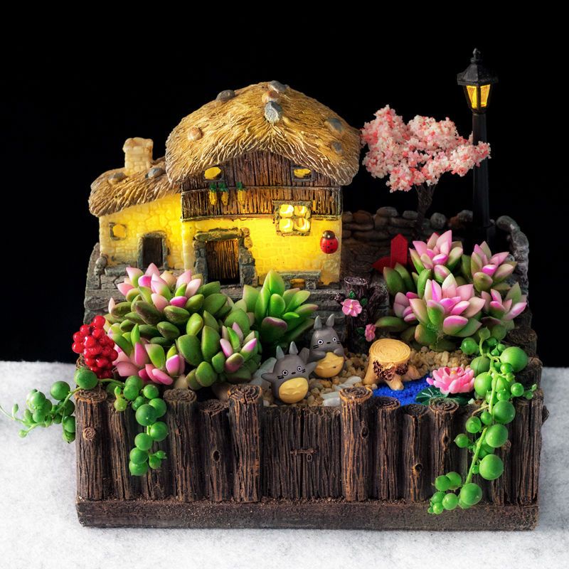 Chậu Hoa Nhỏ Để Bàn Trang Trí Sáng Tạo Dễ Thương