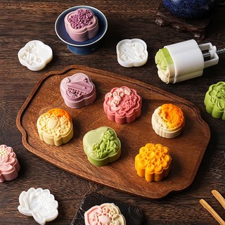 Khuôn làm bánh trung thu 75g phong cách trung hoa 2023 9.6