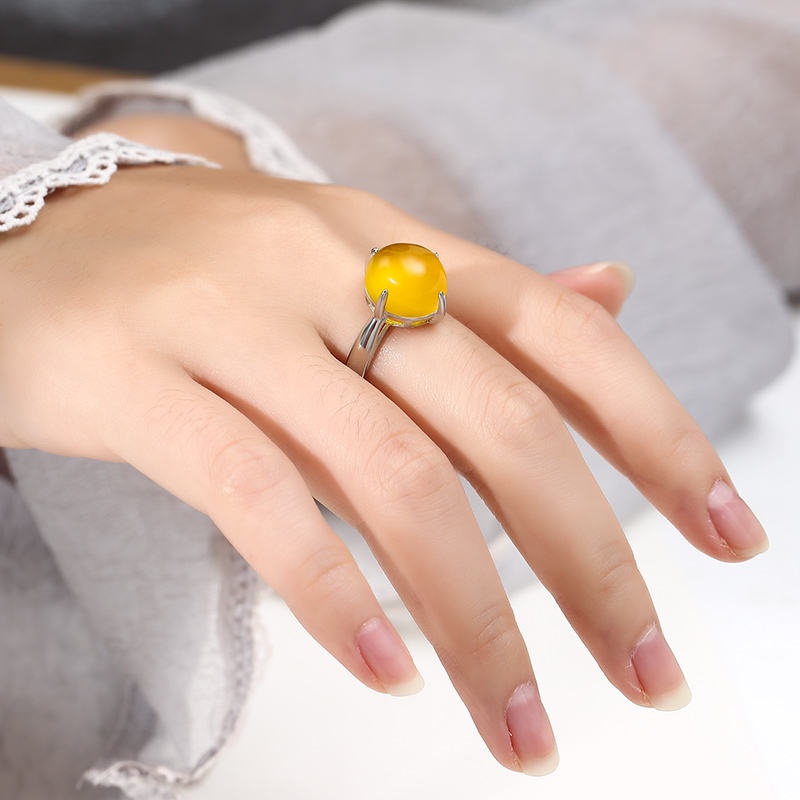 Giá Đỡ Nhẫn Mạ Vàng 18k 18k Thiết Kế Đơn Giản Phong Cách Nhật Hàn Cho Nam Và Nữ # 3-15