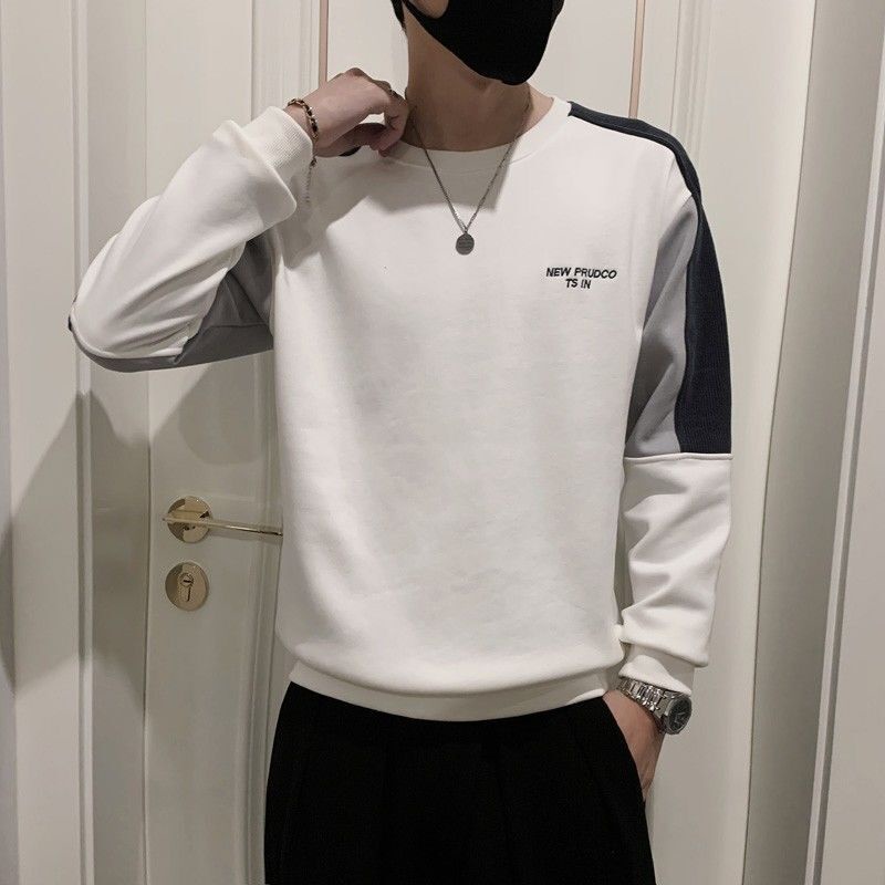 Áo Nỉ Nam Dài Tay Cổ Tròn Thời Trang HànÁo Thun Nữ Tay Dài Cổ Tròn Dáng Rộng Thời Trang