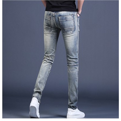 Quần jeans Nam Rách Gối Cá Tính