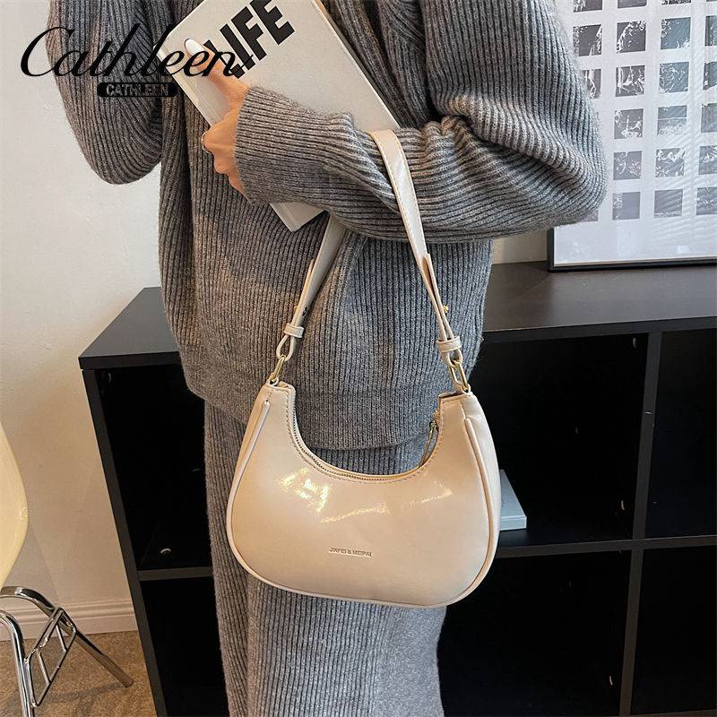 Kathleen Túi Đeo Chéo Vai Hình Bán Nguyệt Thời Trang 2022 Dành Cho Nữ