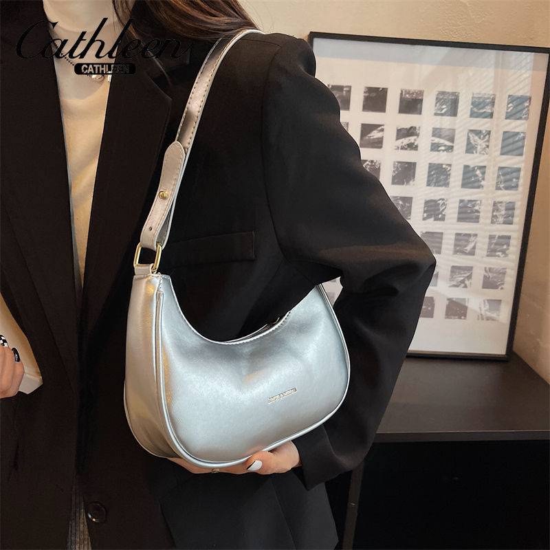 Kathleen Túi Đeo Chéo Vai Hình Bán Nguyệt Thời Trang 2022 Dành Cho Nữ