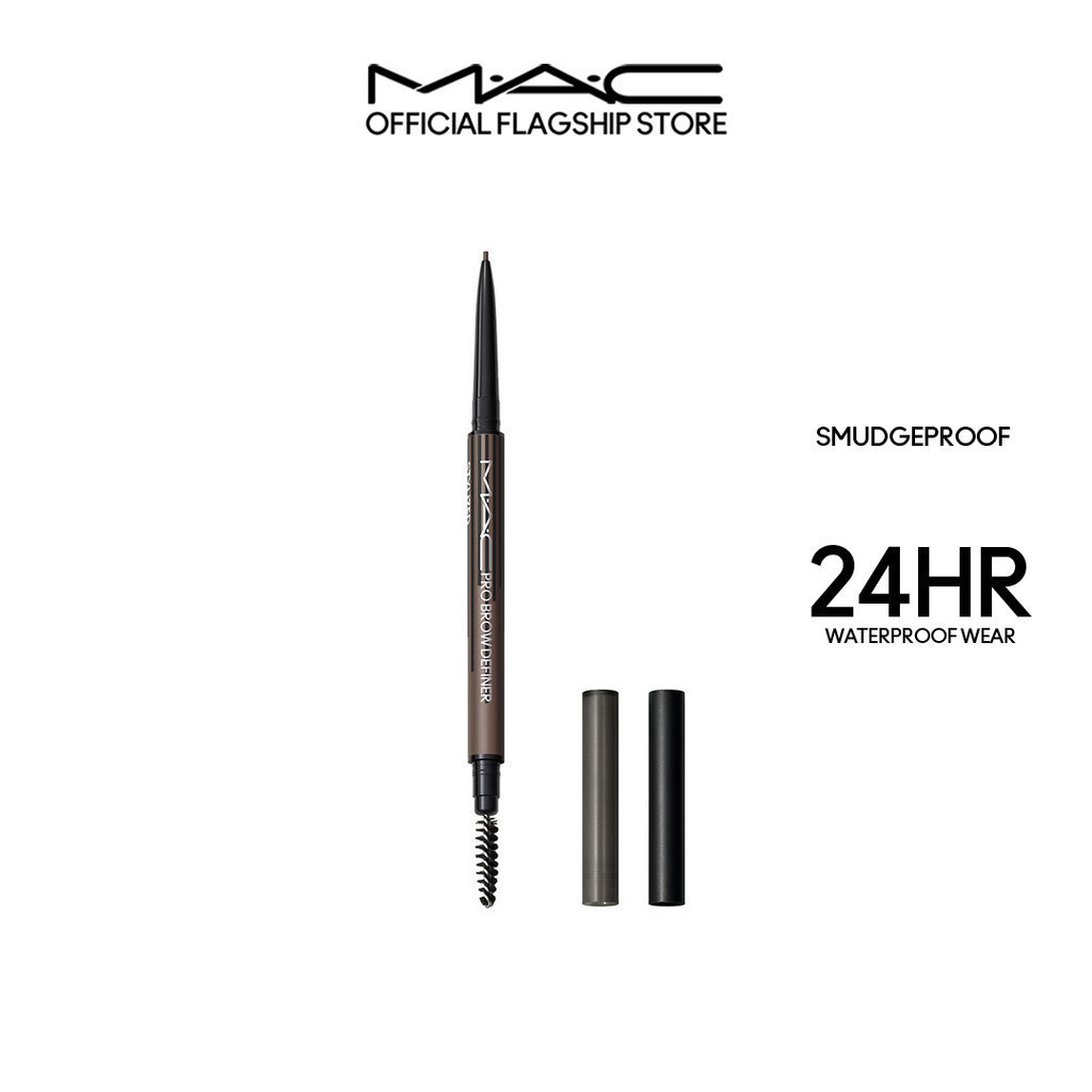 Hot Style 1mm MAC Pro Eyebrow Pencil Tip Eyebrow Pencil Công cụ 24 giờ chính xác, với công thức xếp 