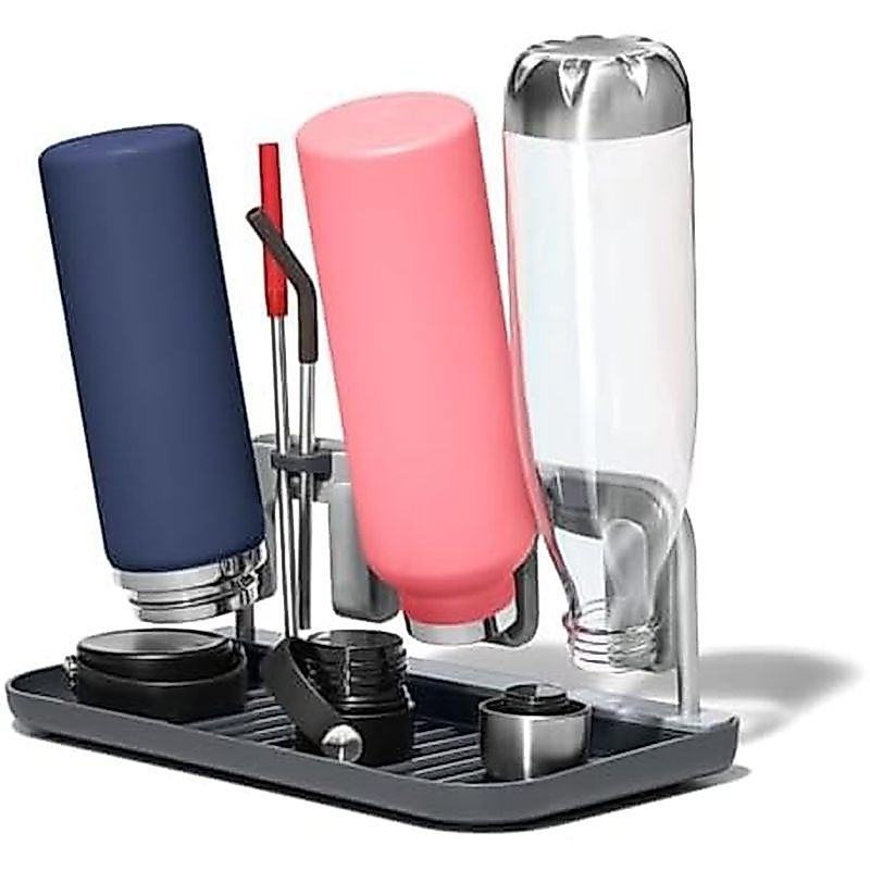 Giá phơi chai bằng nhôm OXO Good Grips