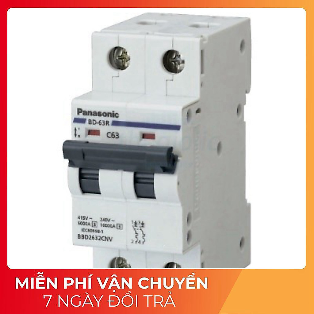 BBD2402CNV Aptomat MCB Panasonic 2 Cực 40A Tech Linh Kiện