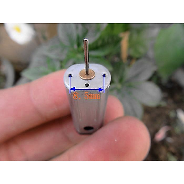 Jiangge Lỗ Tốc Độ Cao Micro Motor N50 3.7V Làm Mát Mô Hình Động Cơ DC Máy Bay Cao Cấp Với Từ Tính Mạ