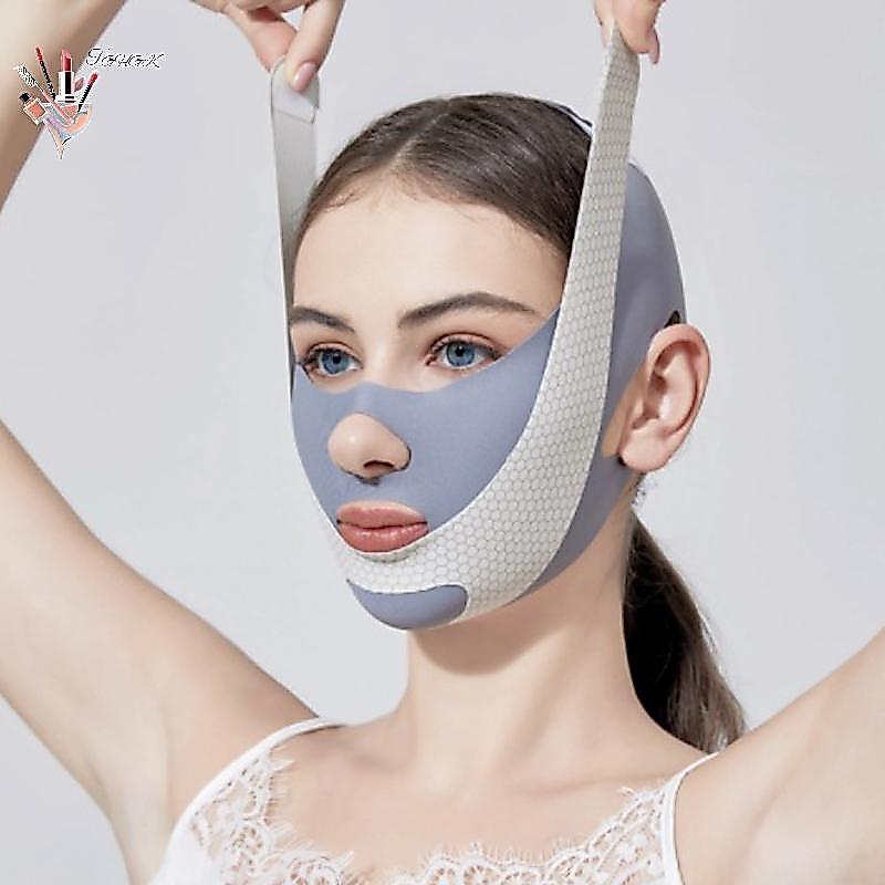 GHGK Face Slimming Bandage Lift Up Belt V Line Face Shaper Strap Dụng cụ làm đẹp [vn]