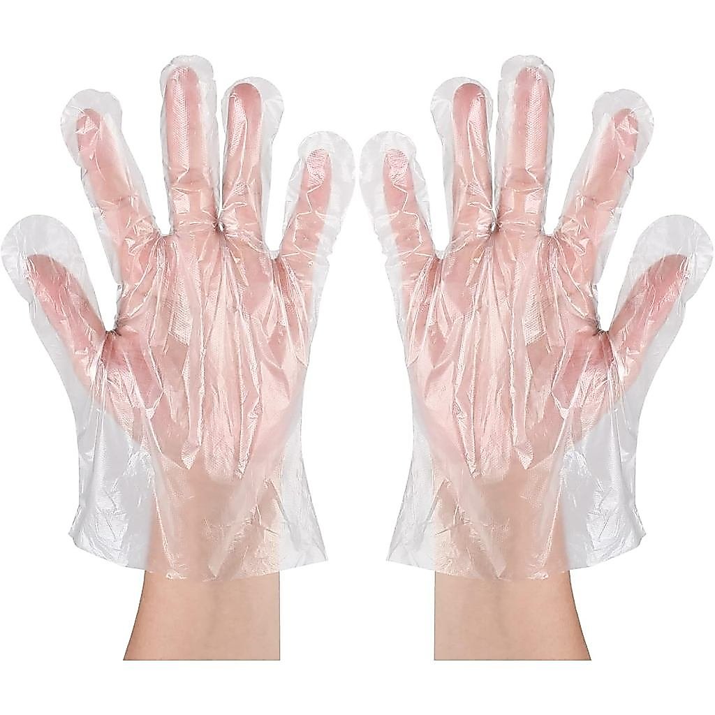 Disposable Food Prep Gloves - 500 PCS Disposable Plastic Gloves forFood Safe , Food Handling, Cookin