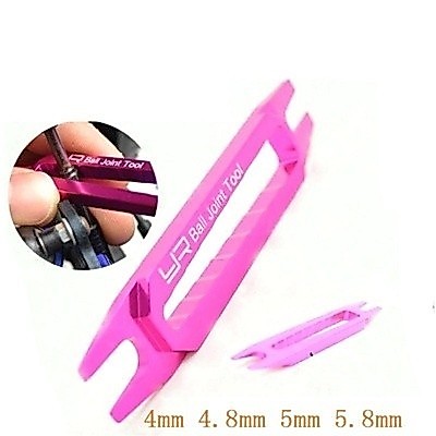 Hợp kim nhôm YR Ball Head Cap Remover 4 / 4.8 / 5 / 5.8mm Ball Head Removal Tool Thanh điều chỉnh
