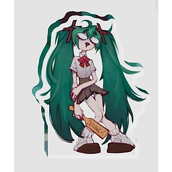 sinner Miku standee suongdecorshop