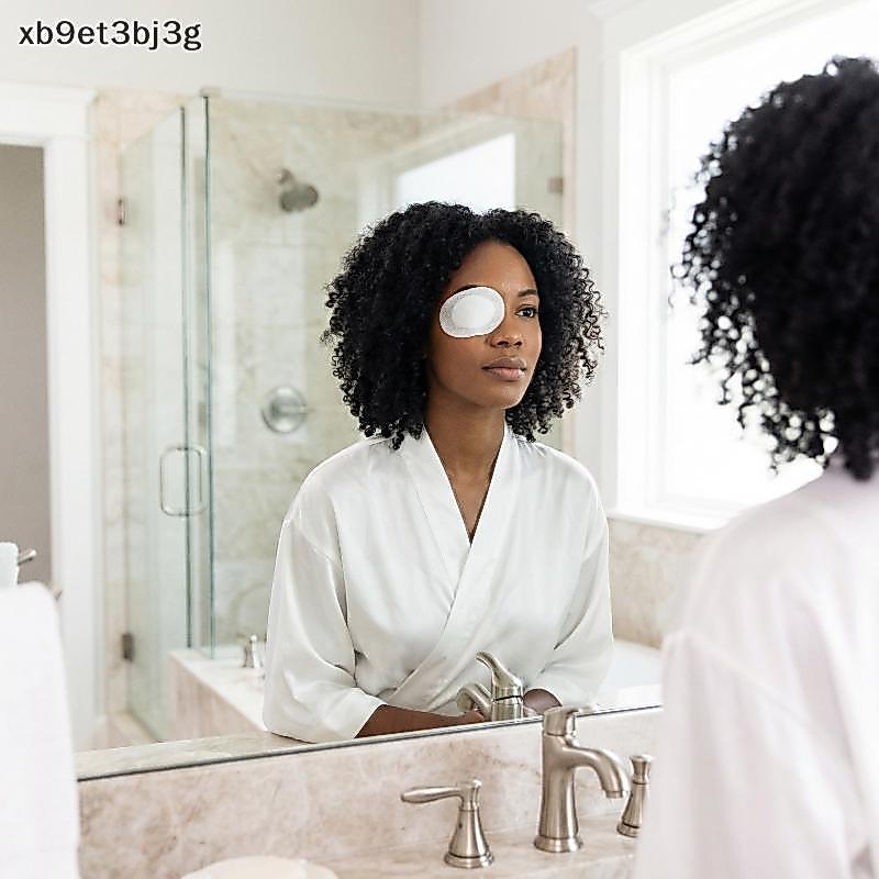 Cod 20pcs vô trùng y tế mắt các bản vá lỗi cho post-op ánh sáng chặn & bảo vệ