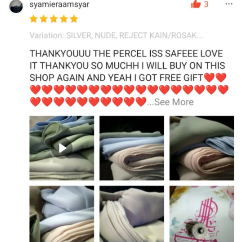 Khăn Choàng Chiffon Selendang Không Sắt Hitam Putih Keknis Hijab Shwal Màu Trắng Đen Nikah Murah