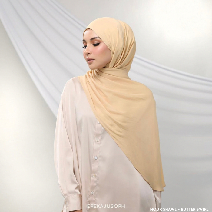 Khăn Choàng Lụa COTTON... Erkjusoph - NOUR SATEEN