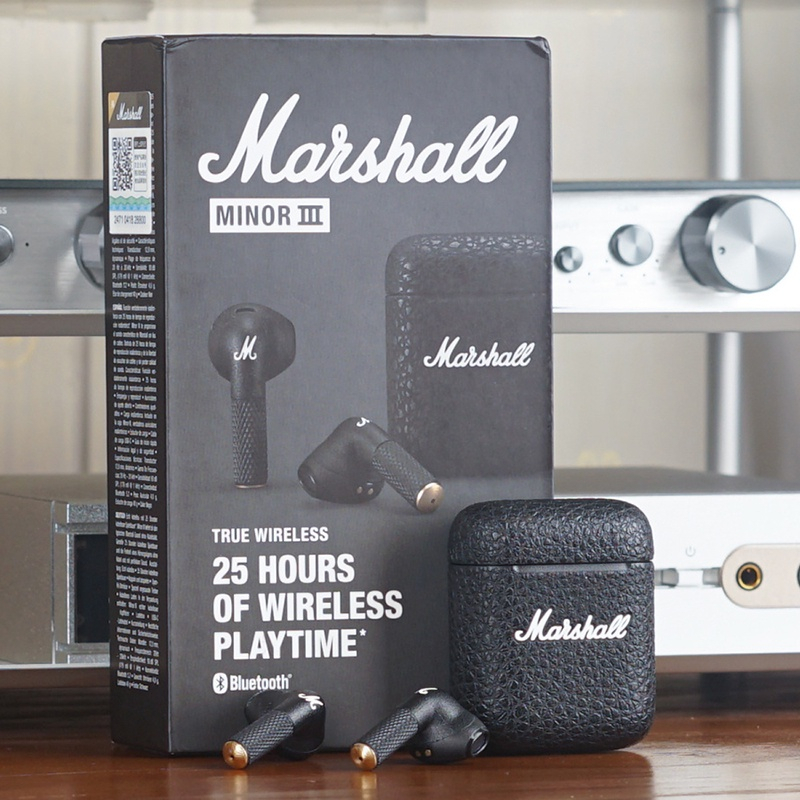 Marshall Tai Nghe Nhét Trong Không Dây Kết Nối bluetooth 5.1 Âm Thanh Siêu Trầm minor iii