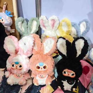  Baby Three Lily Town Bunny Blind Box Series Lily Rabbit Kawaii Búp bê Đồ chơi dễ thương 