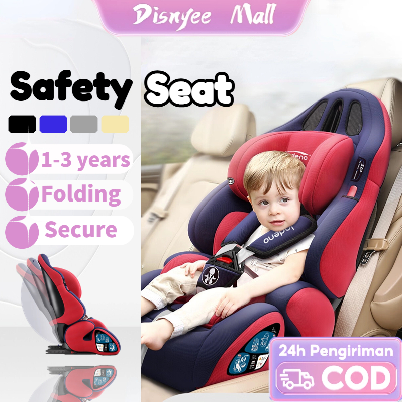 Baby Car Seat Murah Portable Kids Car Safety Seats 9 Month to 12 Years old Adjustable Car seat Bayi 儿童安全座椅