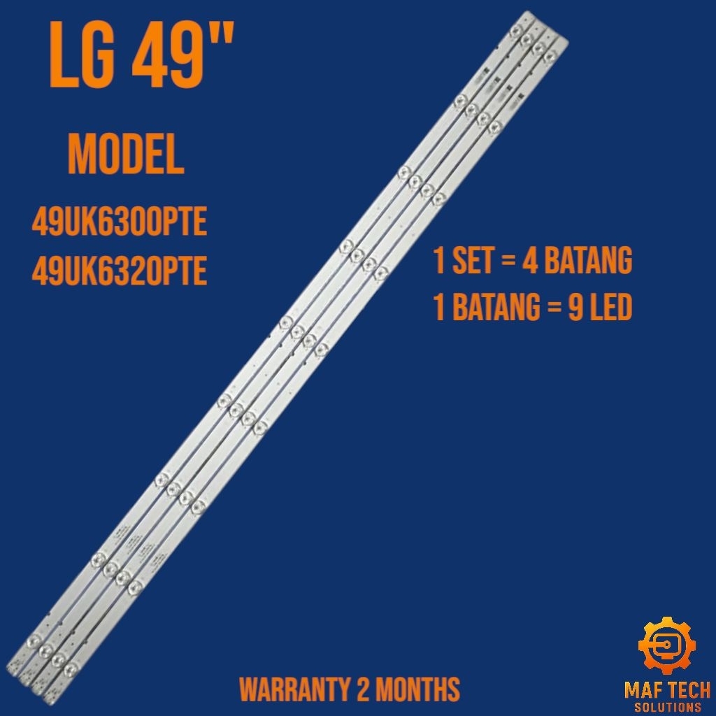 / LG 49UK6300PTE 49UK6320PTE 49 "ĐÈN LED TV Mla1 / 49"