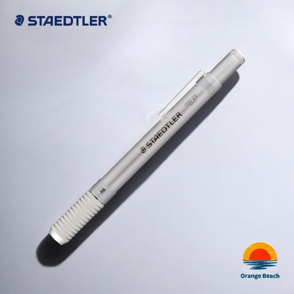 STAEDTLER 900 25 Gia Do But Chi Nhom Cao Cap/Mau Bac/Keo Dai But Chi Ngan/Dung Den Het