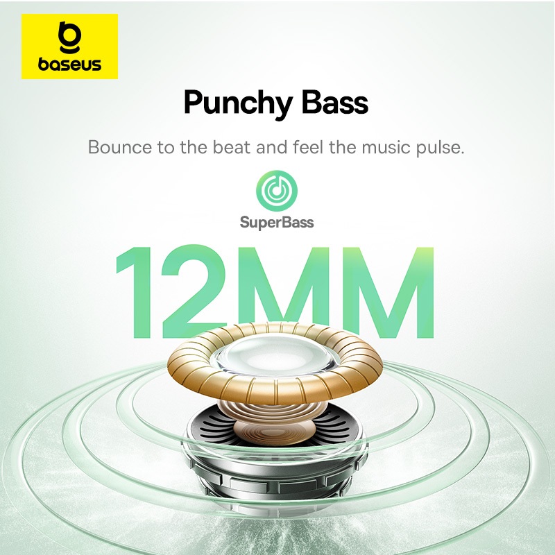 [Hàng mới về] Tai nghe chống ồn Baseus Bass BP1 NC Super Bass Bluetooth 6.0 41H Tuổi thọ pin dài | BigBuy360 - bigbuy360.vn