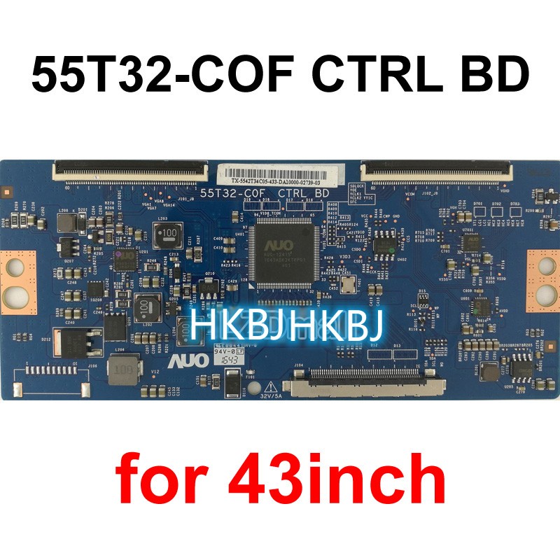 1 PC TCON Board 55T32-COF CTRL BD 55T32-C0F TV T-CON Logic Board cho 43 inch 50 inch 55 inch mới ngu
