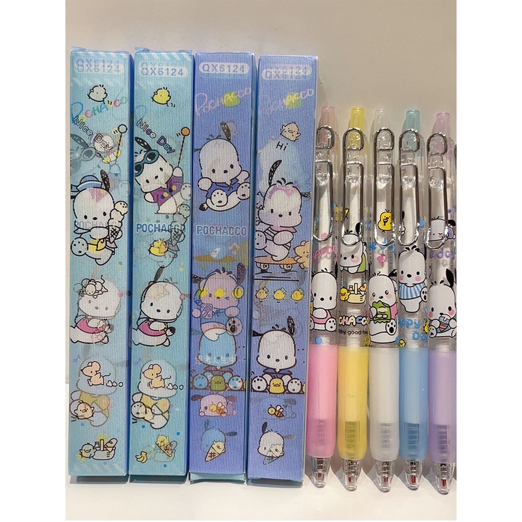 SANRIO Bút Mực Đen Hình Kuromi Mymelody Cinnamoroll Dễ Thương Cho Học Sinh