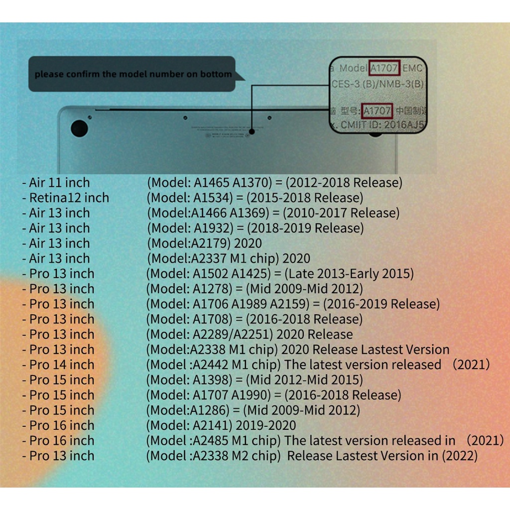 Colour Art  case Compatible for MacBook 2022 M2 Air 13 inch Case 2020 2019 2018 A2337 M1 A2179 A1932 Pro 14 M1 15 16 Case with Keyboard Cover for Air 13 Retina Display and Touch ID
